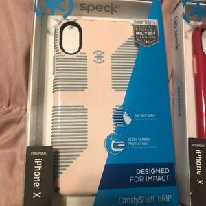 Bundle of 2 Speck IPhone X cases